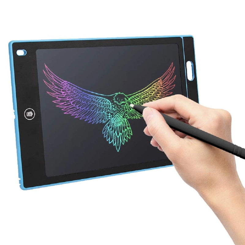 [Australia - AusPower] - GUAGLL LCD Writing Tablet, 6.5inch Colorful Doodle Board Drawing Tablet Writing Pad for Kids Age 3-7 Years Old Writing Tablet Birthday Gifts Blue 