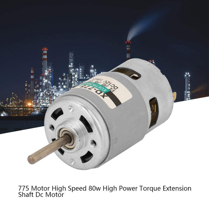 [Australia - AusPower] - 775 DC Motor, High Power Torque Extension Shaft DC Motor 12v/ 24v(12V 10000RPM) 12V10000RPM 