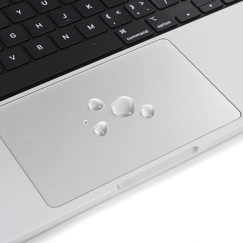 [Australia - AusPower] - 2 Pack MacBook Pro 14 Trackpad Protector Cover Skin, Clear Anti-Scratch Touchpad Cover Film for 2022 2021 New Apple MacBook Pro 14 Inch M1 Pro/Max Chip Model A2442 Protective Accessories MacBook Pro 14 A2442 