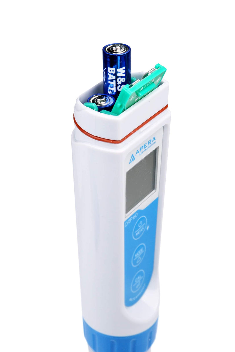 [Australia - AusPower] - Apera Instruments, LLC-AI314 Premium Series EC60 Waterproof Conductivity Pocket Tester Kit, ±1% F.S Accuracy, Easy Switch of EC/TDS/Salinity, Replaceable Probe 