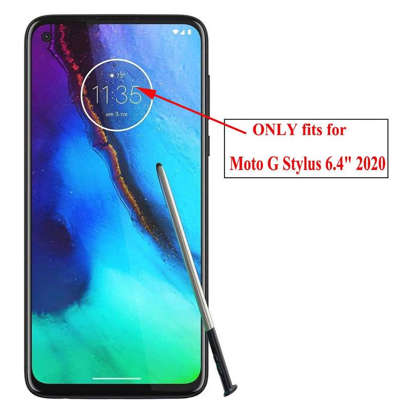 [Australia - AusPower] - Ubrokeifixit for Moto G Stylus Pen,Stylus Pen,Touch Pen Replacement for Motorola Moto G Stylus 2020" 6.4" XT2043 XT2043-4(NOT for Moto G Stylus 2021") (Moto G Stylus 2020/Black) Moto G Stylus 2020/Black 