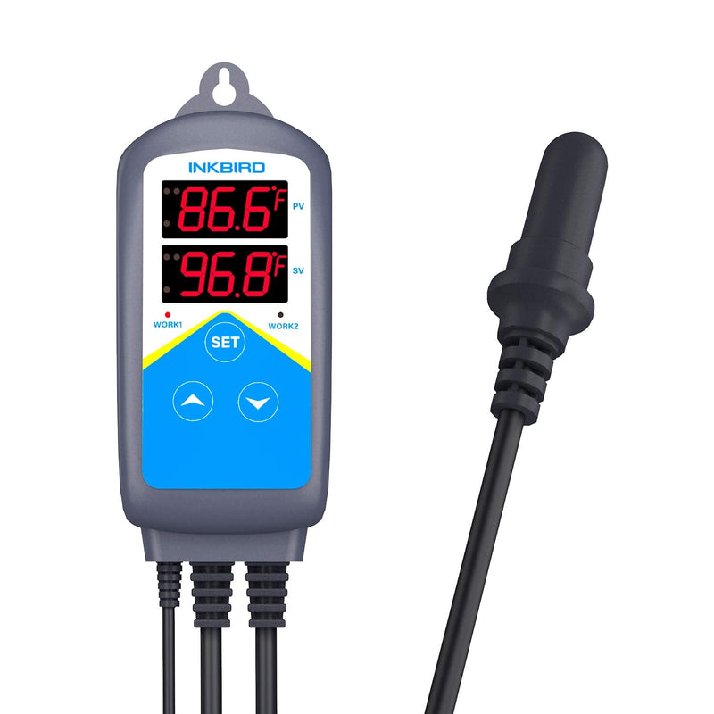 [Australia - AusPower] - Inkbird Digital Outlet Heat Temperature Controller with Day Night Control for Brewing Aquarium Breeding Reptiles Hatching Heat Mat ITC-306T-A 