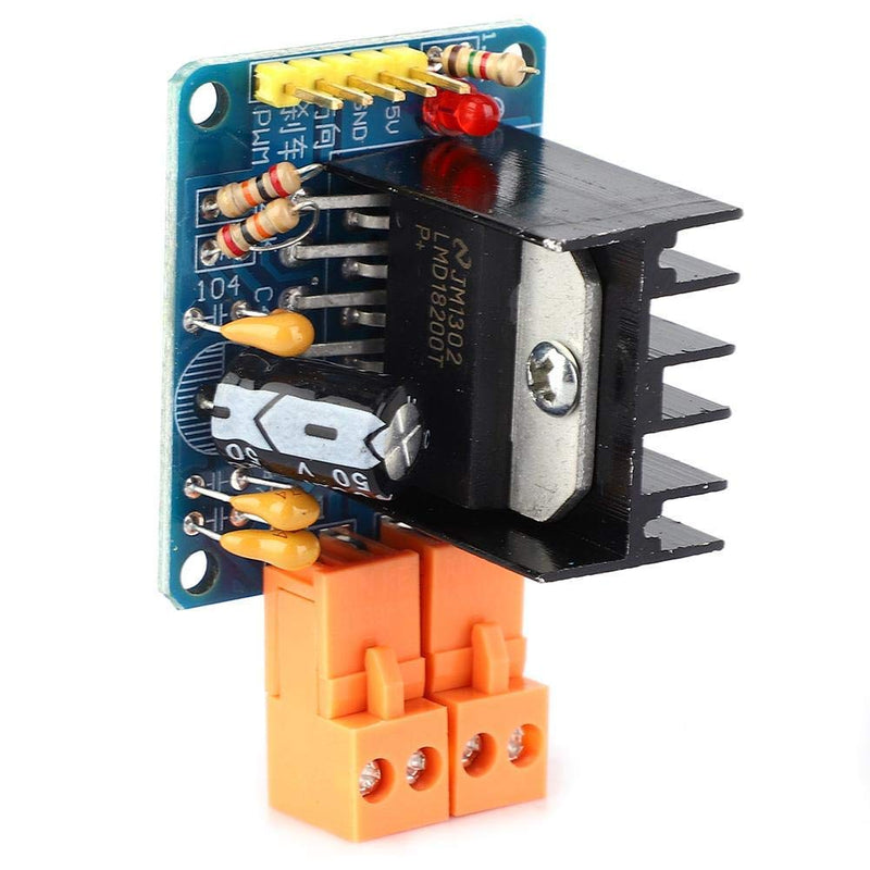[Australia - AusPower] - LMD18200 Adjustable Speed H-Bridge Motor Drive Module with Power Indication 3A 75W,Strong Anti-Interference Ability 