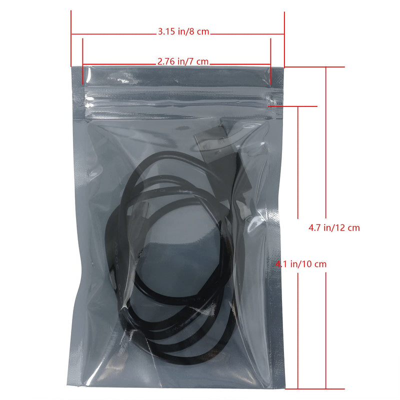 [Australia - AusPower] - Ruiwaer 10pcs 3.15x4.72 inchs Antistatic Bags 10pcs 3.94x5.9 inchs Antistatic Bags 10pcs 5.9x7.87 inches Antistatic Bags with 60pcs Antistatic Labels for Hard Drive HDD and Electronic Device 