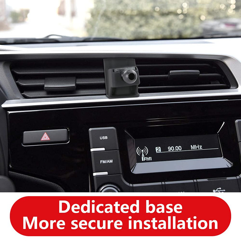 [Australia - AusPower] - LUNQIN Car Phone Holder for Honda Fit 2015-2020 Auto Accessories Navigation Bracket Interior Decoration Mobile Cell Phone Mount 