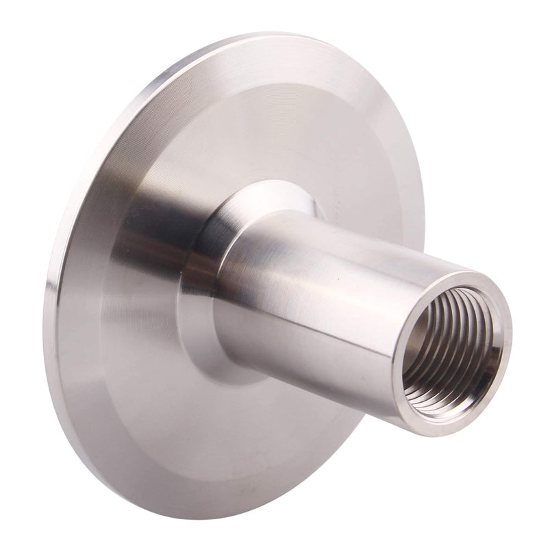 [Australia - AusPower] - DERNORD Sanitary Female Threaded Pipe Fitting to 2 Inch TRI CLAMP OD 64mm Ferrule (Pipe Size: 3/8" NPT （2 Inch Tri clamp）) Pipe Size: 3/8" NPT （2 Inch Tri clamp） 