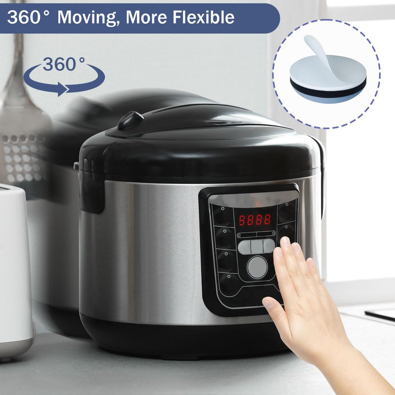 [Australia - AusPower] - Vasterqua 24Pcs Appliance Sliders, 3/4â€ Small Self-Adhesive Appliance Sliders for Heavy Kitchen Appliances, Slide Smooth on Countertop, Compatible with Most Kitchen Appliances 