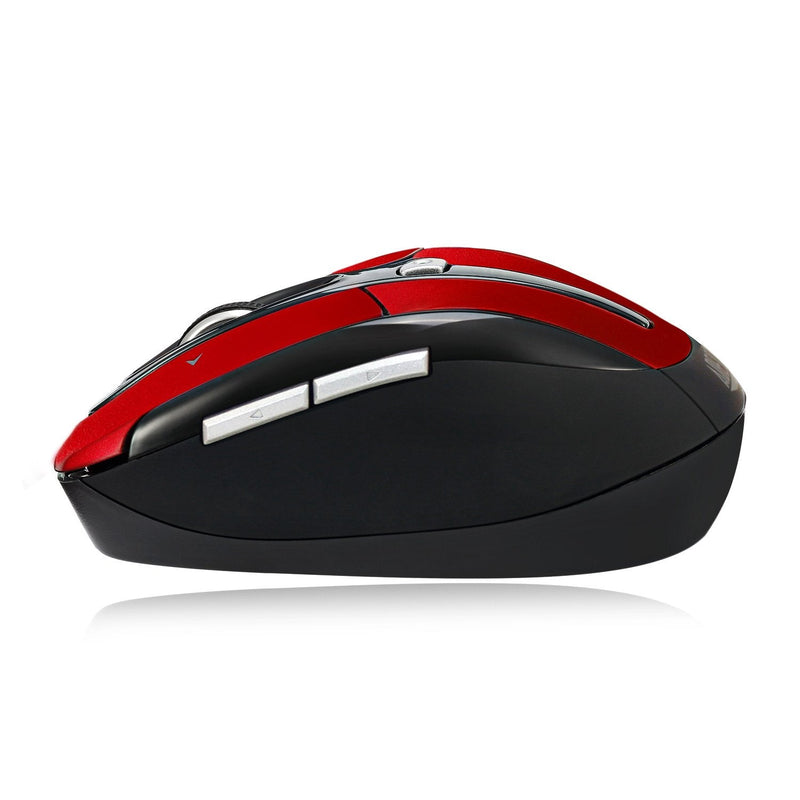 [Australia - AusPower] - Adesso iMouse S60R iMouse S60 2.4 GHz Wireless Programmable Nano Mouse (Red) 