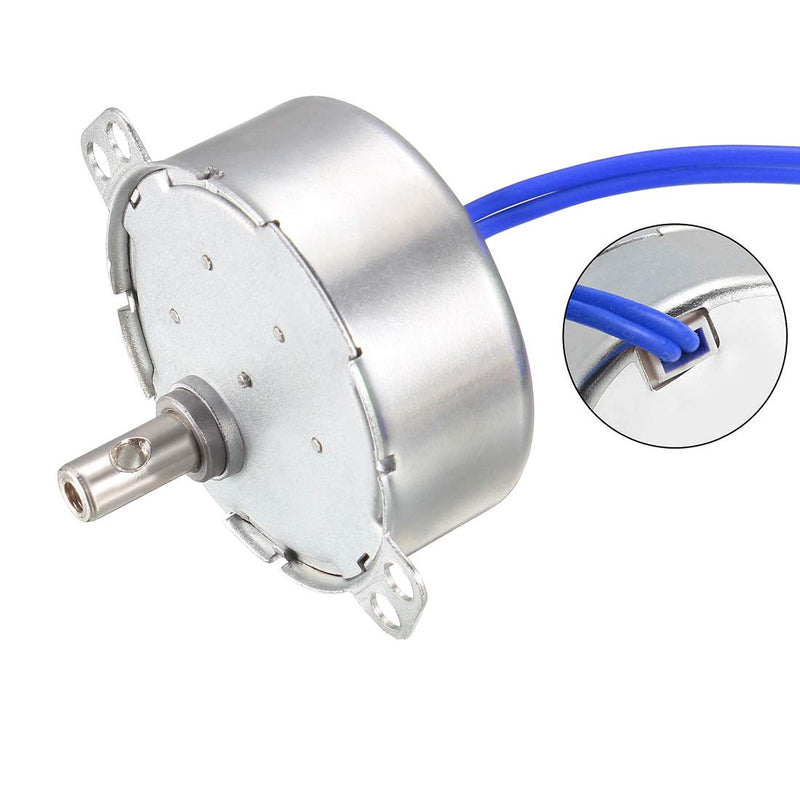 [Australia - AusPower] - uxcell Synchronous Synchron Motor - Turntable Motor 100-127 VAC 50-60Hz CCW/CW 4W 1.3-1.5RPM 1.3-1.5RPM CCW/CW 