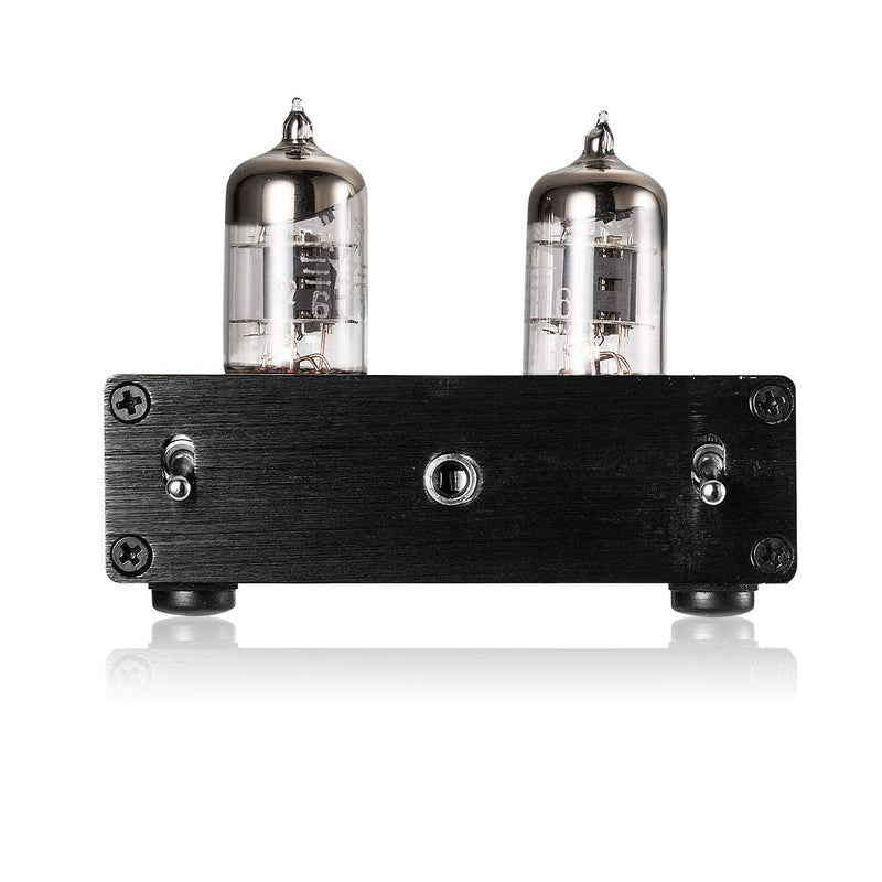 [Australia - AusPower] - Little Bear T7 Vacumn Tube Mini Phono Stage RIAA MM Turntable Preamp & HiFi Tube Pre-Amplifier (Black) Black 