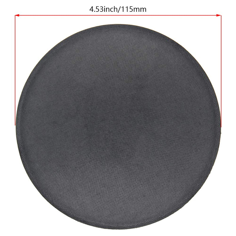 [Australia - AusPower] - Heyiarbeit 1Pcs Speaker Dust Cap 115mm/4.53" Diameter Subwoofer Paper Dome Coil Cover Caps 4.53" / 115mm 