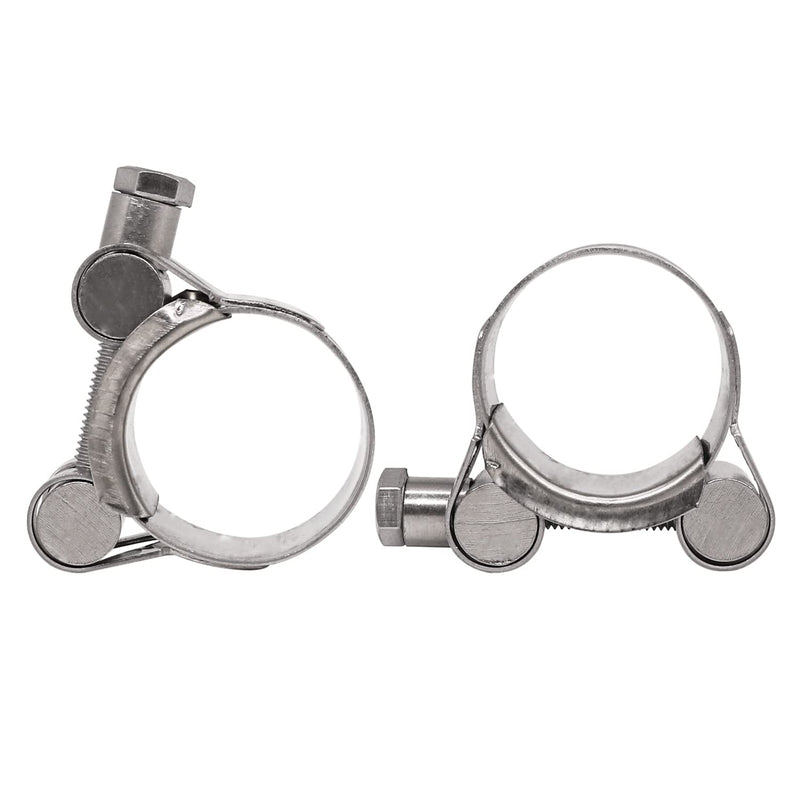 [Australia - AusPower] - AKIHISA 4 Pack 40-43mm ID Range T-Bolt Hose Clamp,304 Stainless Steel Heavy Duty Tube Clamp 1.57 to 1.69 Inch 40-43mm 4pack 