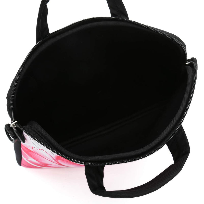 [Australia - AusPower] - RICHEN 9.7 10 10.1 10.2 inches Messenger Bag Carrying Case Sleeve with Handle Accessory Pocket Fits 7 to 10-Inch Laptops/Notebook/ebooks/Kids tablet/Pad (7-10.2 inch, Pink Butterfly) 7-10.2 inch 