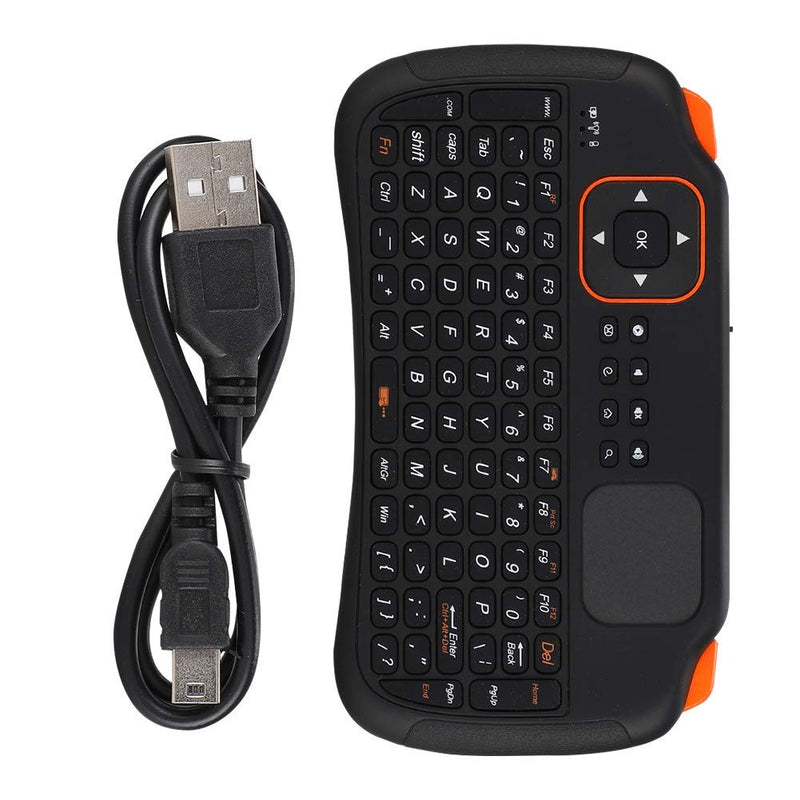 [Australia - AusPower] - Yoidesu Mini Wireless Keyboard with Touchpad Mouse,2.4GHz Mini Wireless Keyboard Controller with 83-Key,Rechargeable Mini Keyboard 