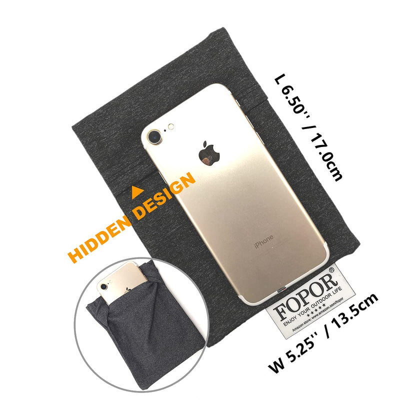 [Australia - AusPower] - Large Big Cellphone Armband Wristband Sleeve Pocket Pouch Case Band for Keys Smartphone Compatible with iPhone 6 6S 7 8 Plus X XR XS 11 Max Pro Android Samsung Galaxy Pixel Running Gym Yoga/Dark Grey Large: Armband Circumference 10.5 in Dark Grey - Large 