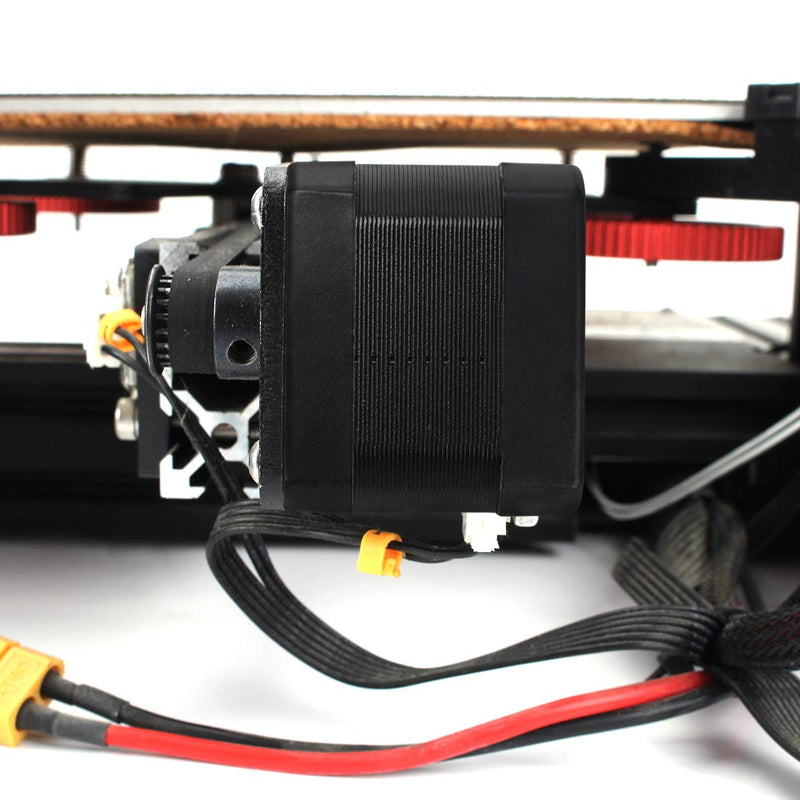 [Australia - AusPower] - FYSETC 3D Printer Motors Nema 17 Stepper Motor 42-34 Motor 1.8 Stepper Angle 1A 2 Phase Body 4-Lead with 39.3inch Cable for 3D Printer Extruder CR-10 10S Ender 3/ Pro/V2 Ender 5 