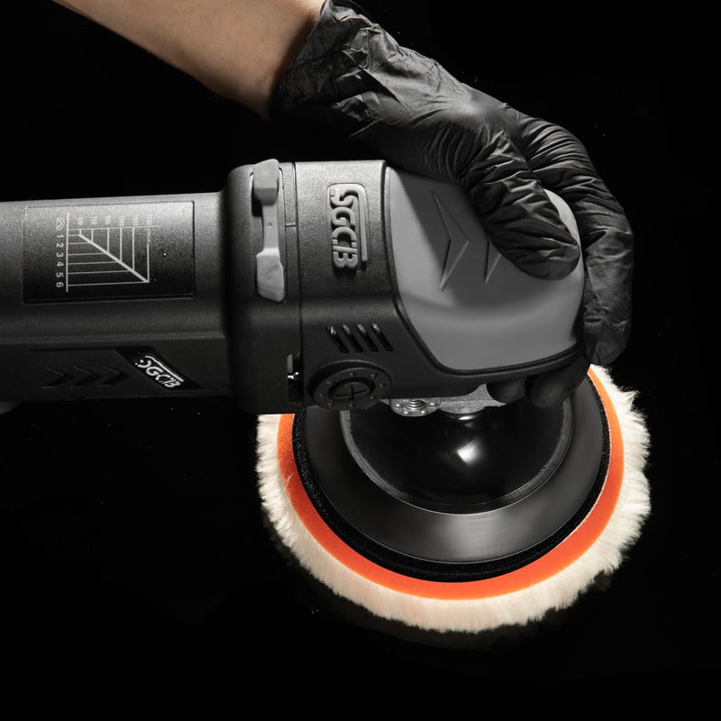 [Australia - AusPower] - SGCB Pro 6" Wool Buffing Polishing Pads 3Pcs Coarse Medium Light Cutting Car Wool Polishing Pads,Wool Buffing and Polishing Pads Wool Buffing Wheel for 6 Inch Car Polisher Compounding, Polishing 6â€œ Set 