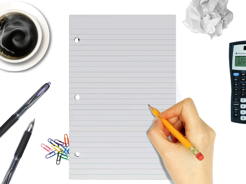 [Australia - AusPower] - 1InTheOffice College Filler Paper 8.5 x 5.5, 200 sheets 