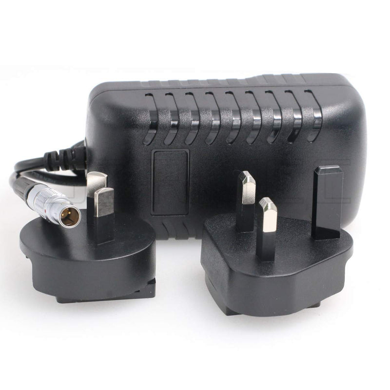 [Australia - AusPower] - SZRMCC Straight 0B 2 Pin Male AC DC Power Adapter with US UK EU AU Plugs for Teradek Bolt SmallHD 503 703 Hollyland Cosmo 600 (Straight 2 Pin) Straight 2 Pin 