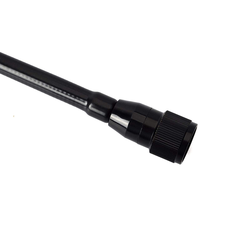 [Australia - AusPower] - UAYESOK VHF Marine Stubby Base Antenna PL259 Connector Boat Antenna for Cobra Icom Uniden Standard Horizon Marine Radio VHF Ham Radio W/16.4ft RG-58 coaxial Cable,L-Mount Bracket 