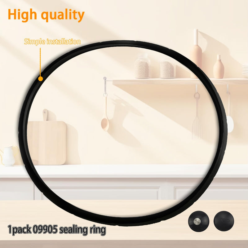 [Australia - AusPower] - 09905 Pressure Canner Sealing Ring 1 Packï¼ŒReplacement Gasket for Pressure Cooker Overpressure Plug Pack Fits Presto Pressure Canner Models: 01710, 01740, 01750, 01770, 01780 