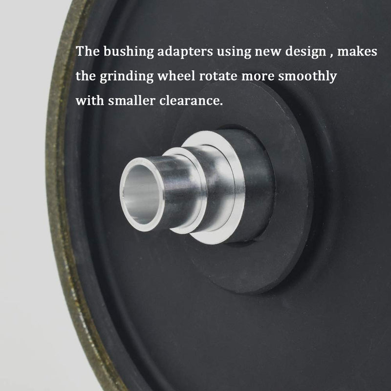 [Australia - AusPower] - EMILYPRO Reducing Bushing Arbor Adapters 1" Thick from 1" to 3/4", 5/8", 1/2" Arbor Aluminum - S/3 1", S/3 