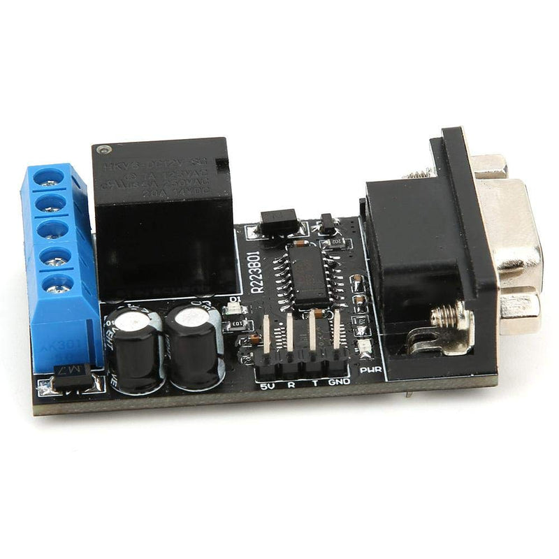 [Australia - AusPower] - DC 12V 1 Channel RS232 Delay Relay Module, RS232 Delay Relay Module 1 Channel Serial Port UART Multifunctional DC12V R223B01 