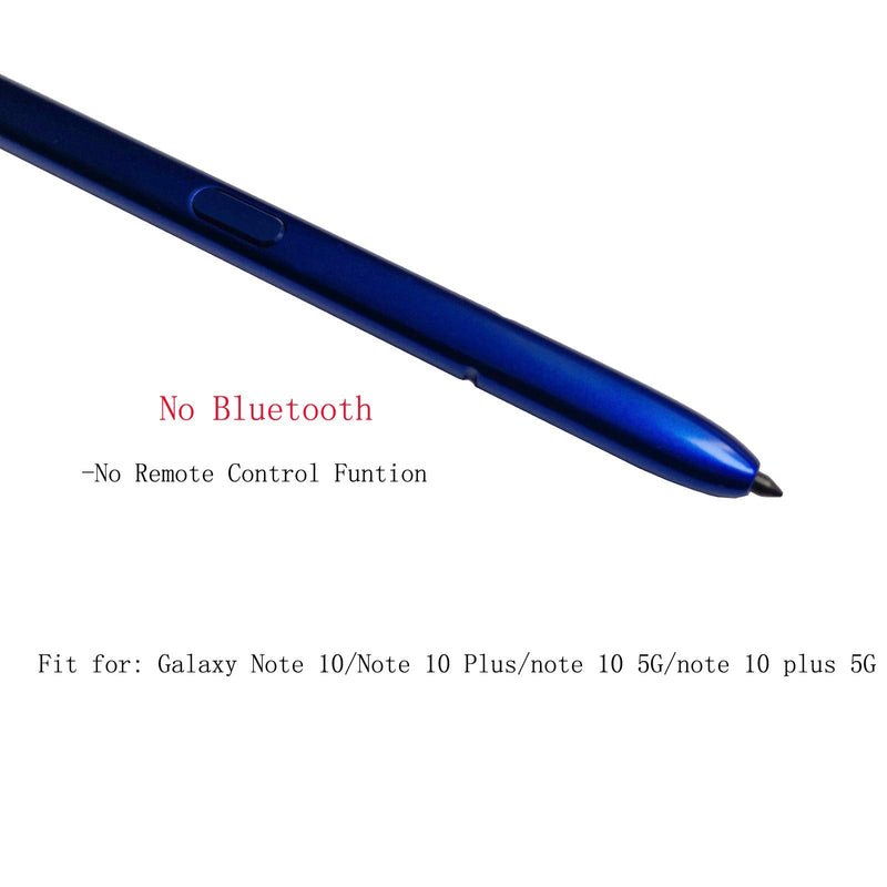 [Australia - AusPower] - (No Bluetooth) Note 10 Plus/Note 10 Plus 5G 6.8" Stylus s Pen Replacement Parts for Samsung Galaxy Note 10/Note 10 5G 6.3" with Pen nibs (Blue) Blue 