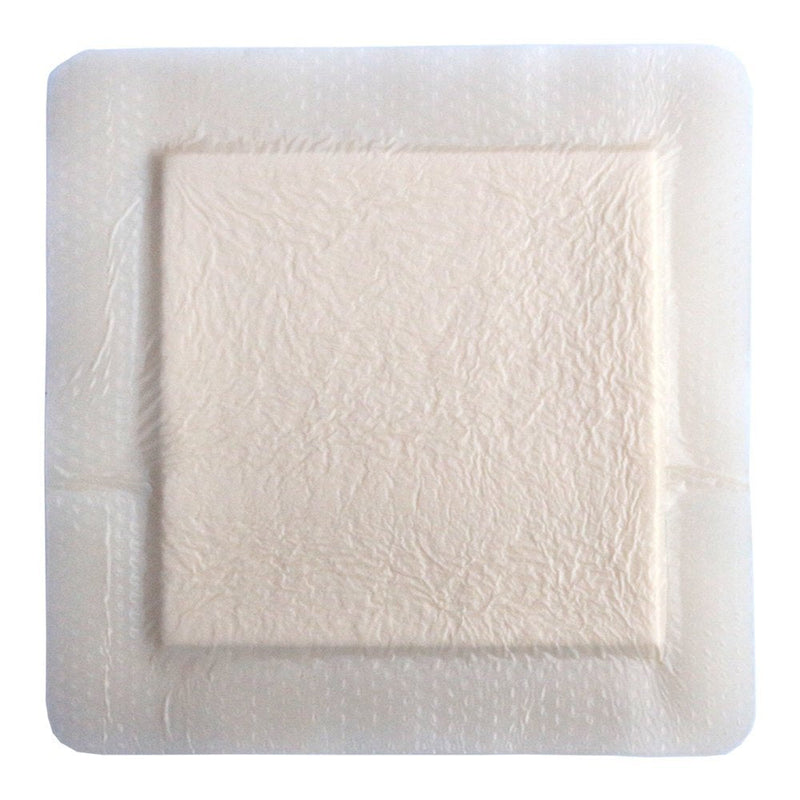 [Australia - AusPower] - Ultra-Absorbent Silicone Foam Dressing with Border (Adhesive) Waterproof 6" X 6" (15 cm X 15 cm) (Central Ultra Absorbent-Foam Pad is 4.15" X 4.15") 5 Per Box (1); Wound Dressing by Areza Medical 1 