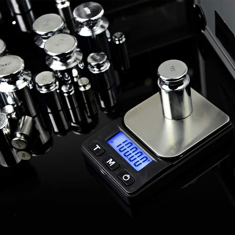 [Australia - AusPower] - American Weigh Scales Calibration Weight for AWS Digital Scale, Carbon Steel, Chrome Finish, 100g (100WGT) 
