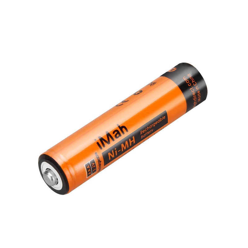 [Australia - AusPower] - 8-Pack iMah AAA Rechargeable Batteries 1.2V 750mAh Ni-MH, Also Compatible with Panasonic Cordless Phone Battery 1.2V 550mAh HHR-55AAABU and 750mAh HHR-75AAA/B, Toys and Outdoor Solar Lights 