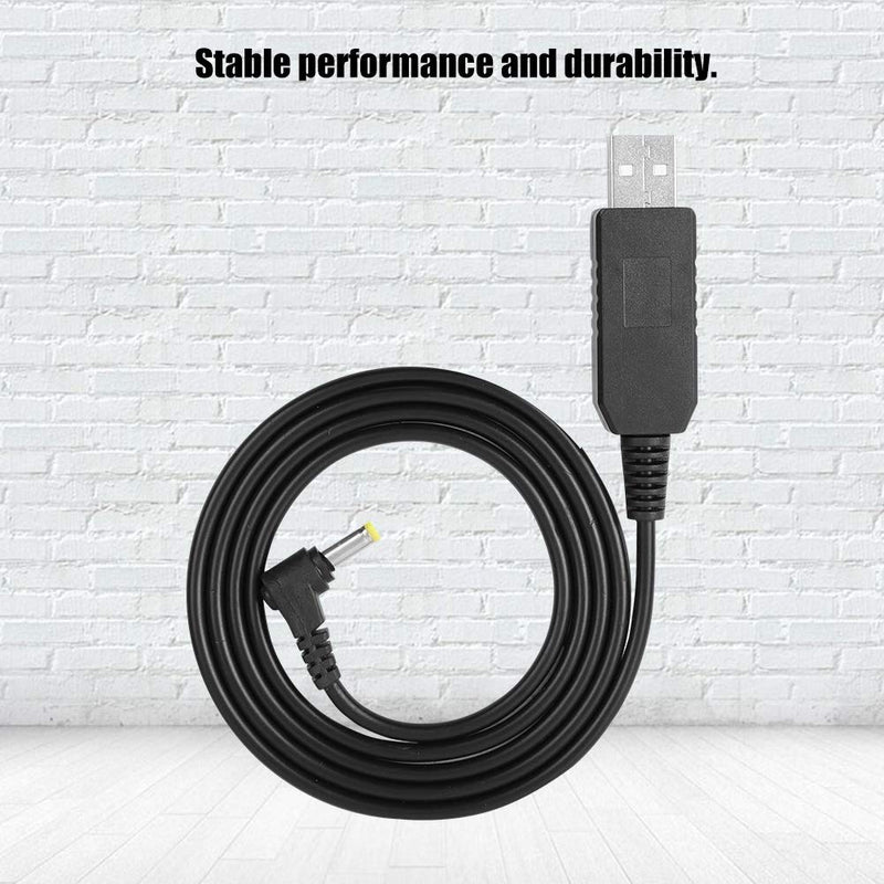[Australia - AusPower] - Qioni USB Direct Charger High Capacity Battery Lightweight USB Charger Cable, Stable Performance USB Transformer Cord, for Walkie Talkie 