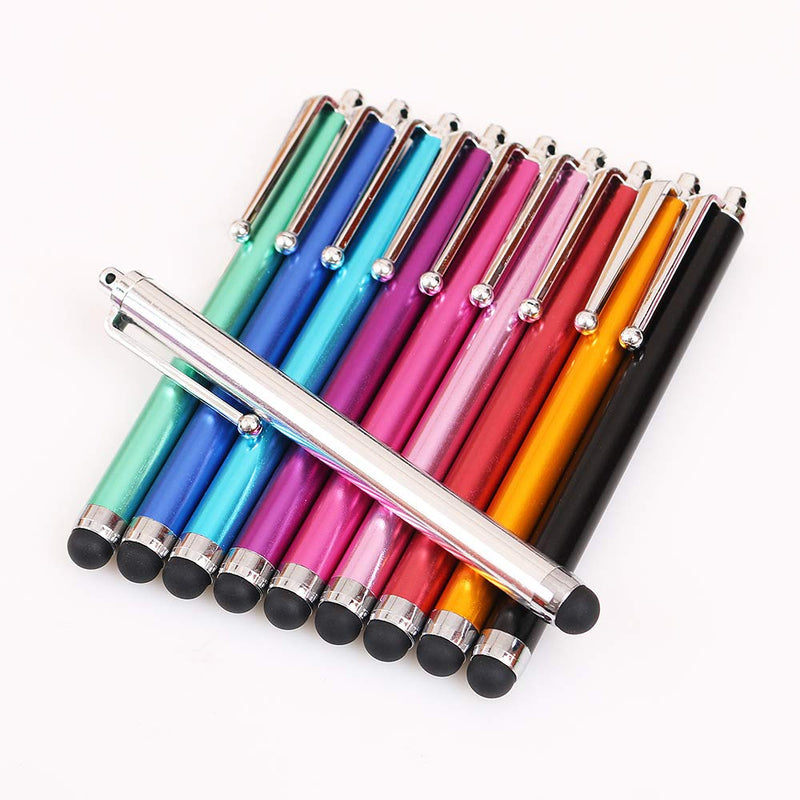 [Australia - AusPower] - homEdge Stylus Set of 20 Pack, Universal Capacitive Touch Screen Stylus Compatible with iPad, iPhone, Samsung, Kindle Touch, Compatible with All Device with Capacitive Touch Screen – 10 Color 