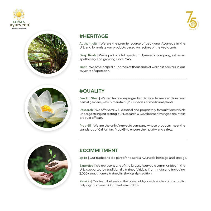 [Australia - AusPower] - Kerala Ayurveda Ksheerabala Thailam - Daily Massage Oil for Body - Nourishes Muscles, Maintains Bone and Joint Health, Promotes Restful Sleep and Balances Vata and Pitta, 6.8 Fl Oz 