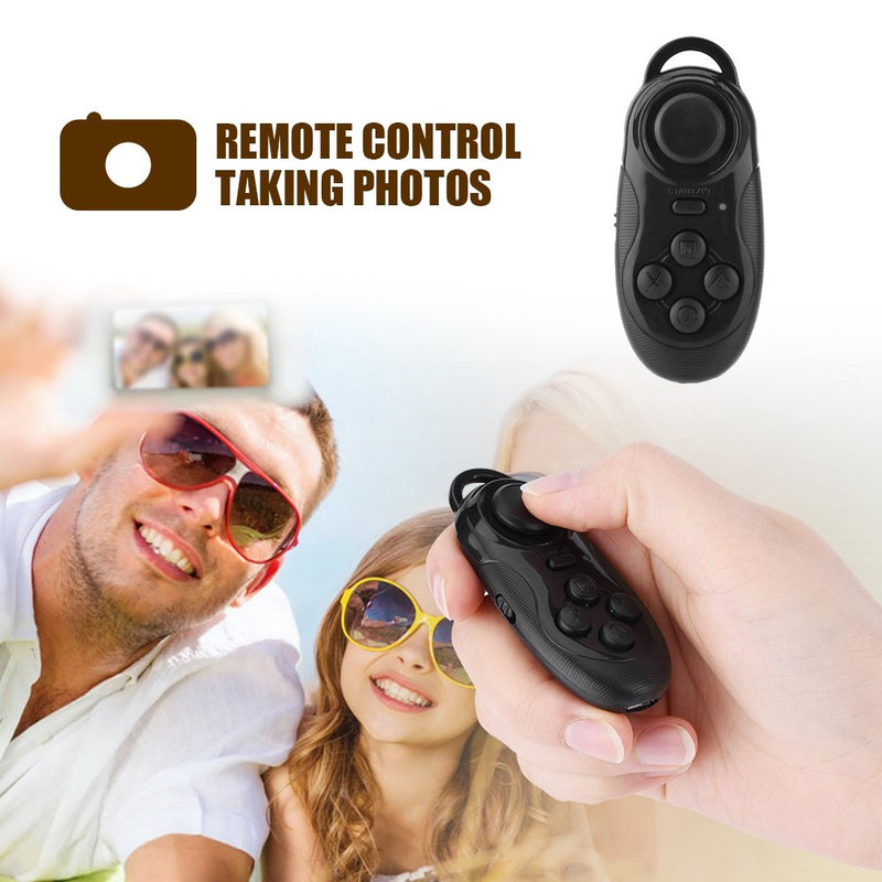 [Australia - AusPower] - Zopsc Mini VR Remote Controller Wireless Bluetooth Gamepad Selfie Timer Joystick, Support Bluetooth Mobile Phone Selfie, Bluetooth Control, Bluetooth Game Controller, Bluetooth TV Remote Control 