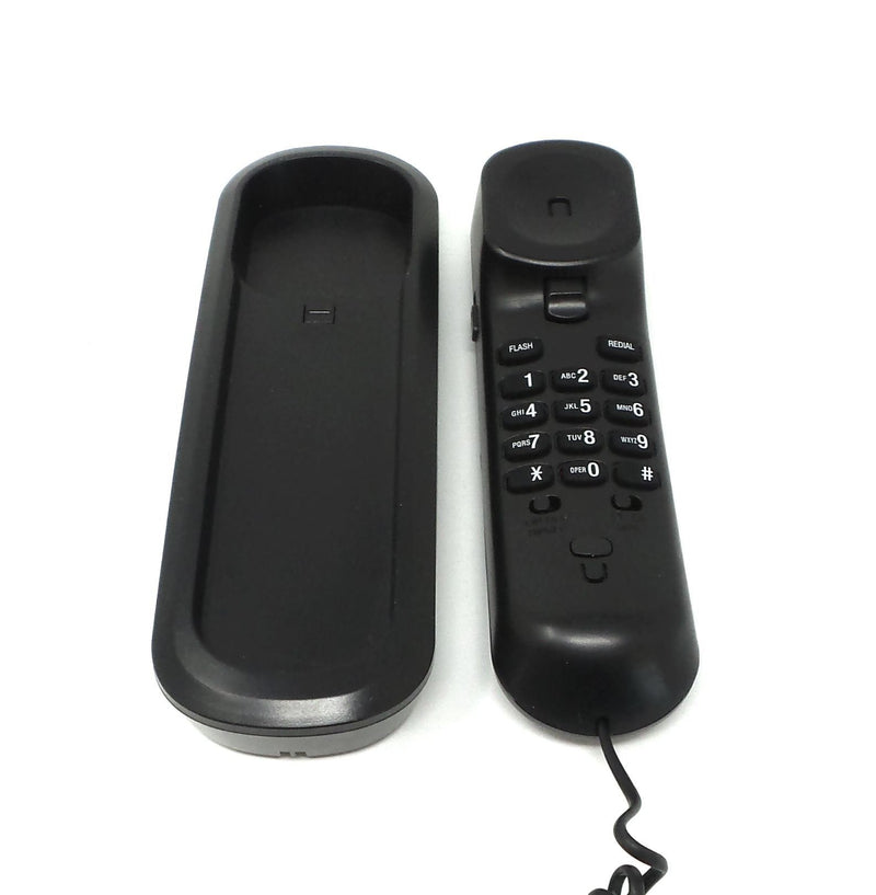 [Australia - AusPower] - Vtech CD1104 TrimStyle Corded Basic Telephone Black No AC Power Needed/Redial 