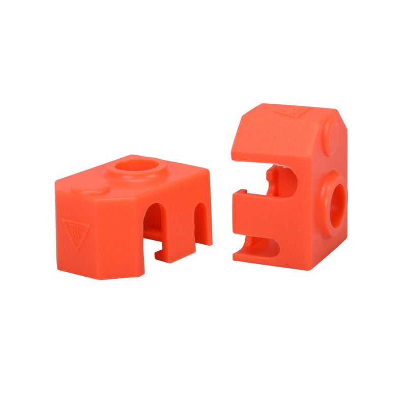 [Australia - AusPower] - BIQU 3D Printer Heater Block Silicone Cover, 4pcs Silicone Sock Heater Block Cover 3D Priner Parts Silicone Sleeve Protective Cover for Phaetus Dragon Hotend Extruder Heater Block Protect Hotend 