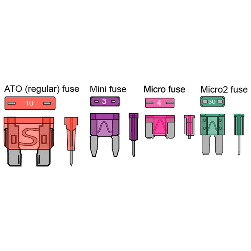 [Australia - AusPower] - Radar Mount Mirror Mount Bracket + Direct Wire Power Cord + Micro2 Fuse Tap for Valentine V1 (3001604) 