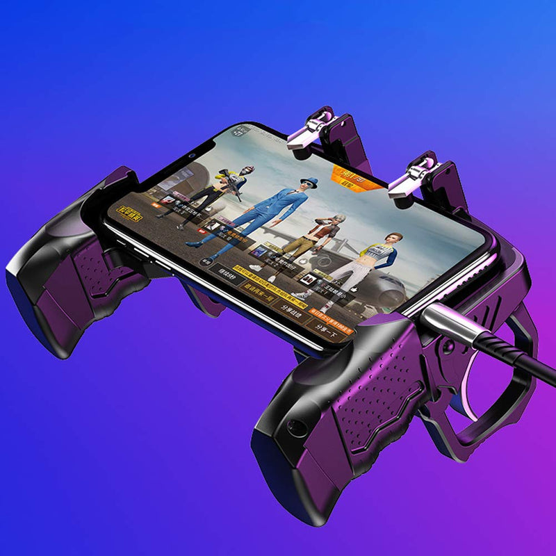 [Australia - AusPower] - Mobile Controller,Aim Keys L1R1 and Gamepad Knives Out/Rules of Survival,Cellphone Game Trigger,Battle Royale Sensitive Shoot (Mobile Game Controller M) Mobile Game Controller M 