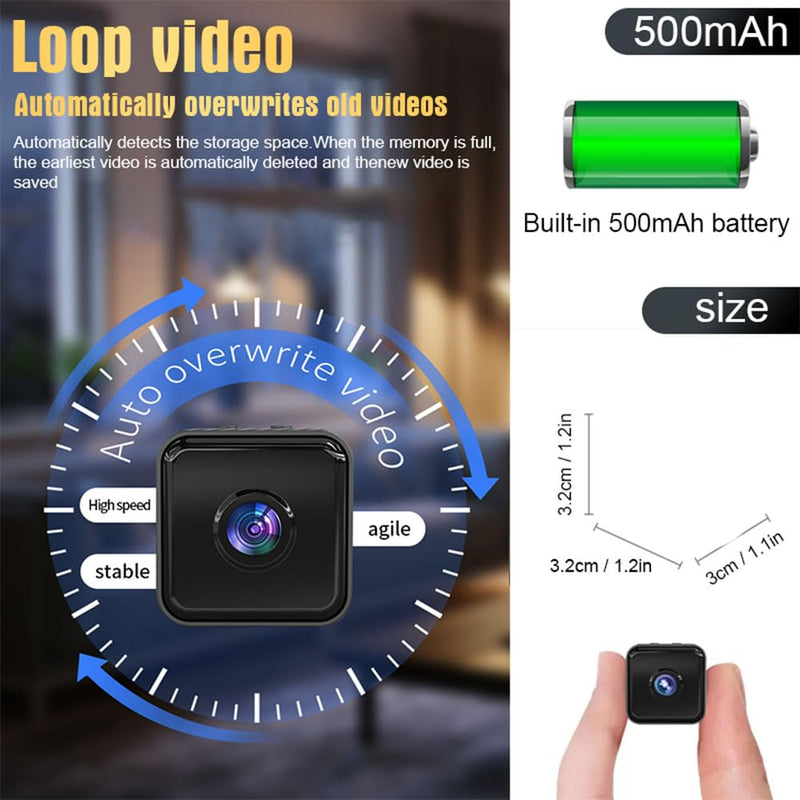 [Australia - AusPower] - 1080P WiFi Pet Cam with Motion Detection, Auto Night Vision - Indoor/Outdoor Wireless Security Surveillance Camera 