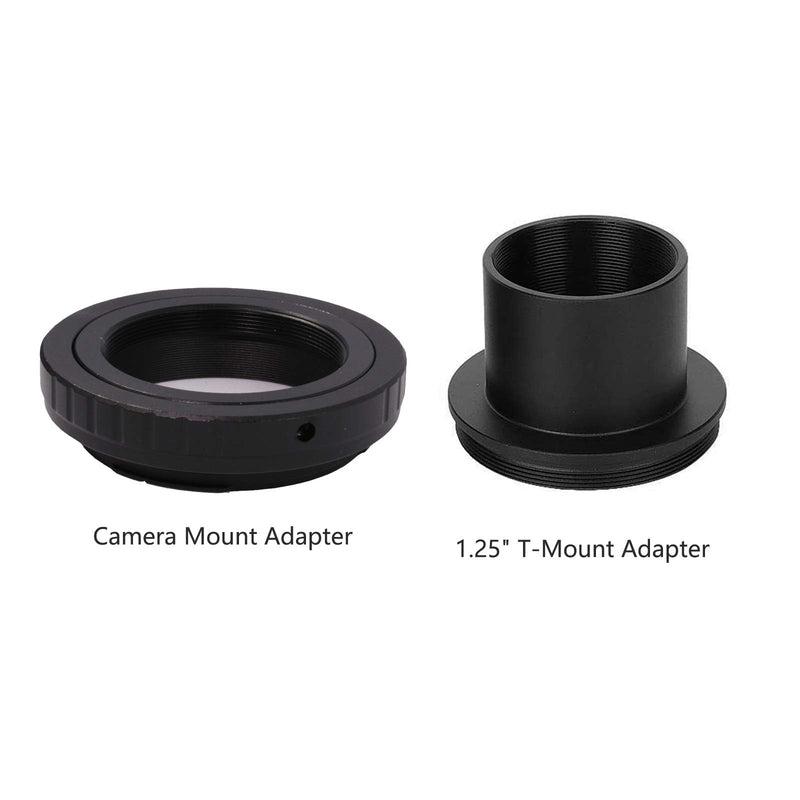 [Australia - AusPower] - Aisnyho T-Ring Adapter, 1.25in Astronomical Telescope Mount Adapter Camera Adapter Compatible with Canon SLR DSLR Camera 