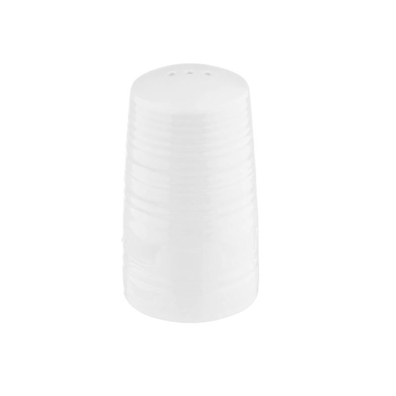 [Australia - AusPower] - Tablecraft Pulito Collection Salt & Pepper Shakers, 1.25 ounce, Melamine, White, Textured Finish 