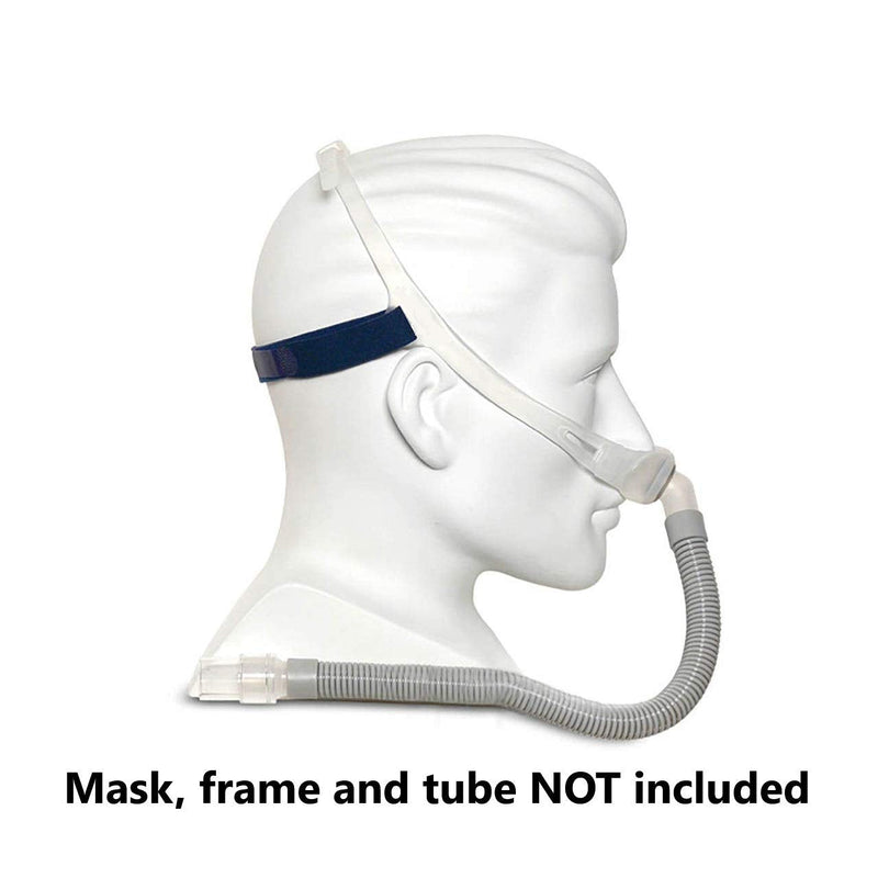 [Australia - AusPower] - Organic Deal Back Strap Compatible w/ResMed CPAP Mask Swift Fx Nasal Pillow- Replacement Straps for Swift FX Nasal Pillow - ResMed CPAP Supplies Option- CPAP Headgear Back Strap (Mask,Frame Not Incl) 
