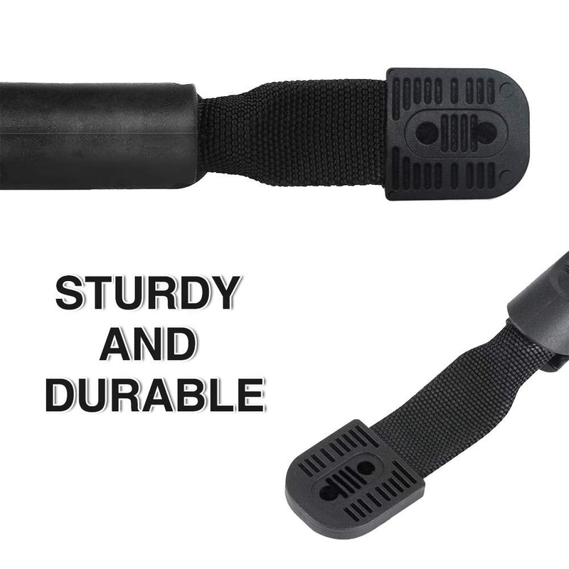 [Australia - AusPower] - Housedeco 2 Pack Kayak Carry Handles with Kayak Hardware for Kayaks Suitcase Luggage 2Pcs Black 