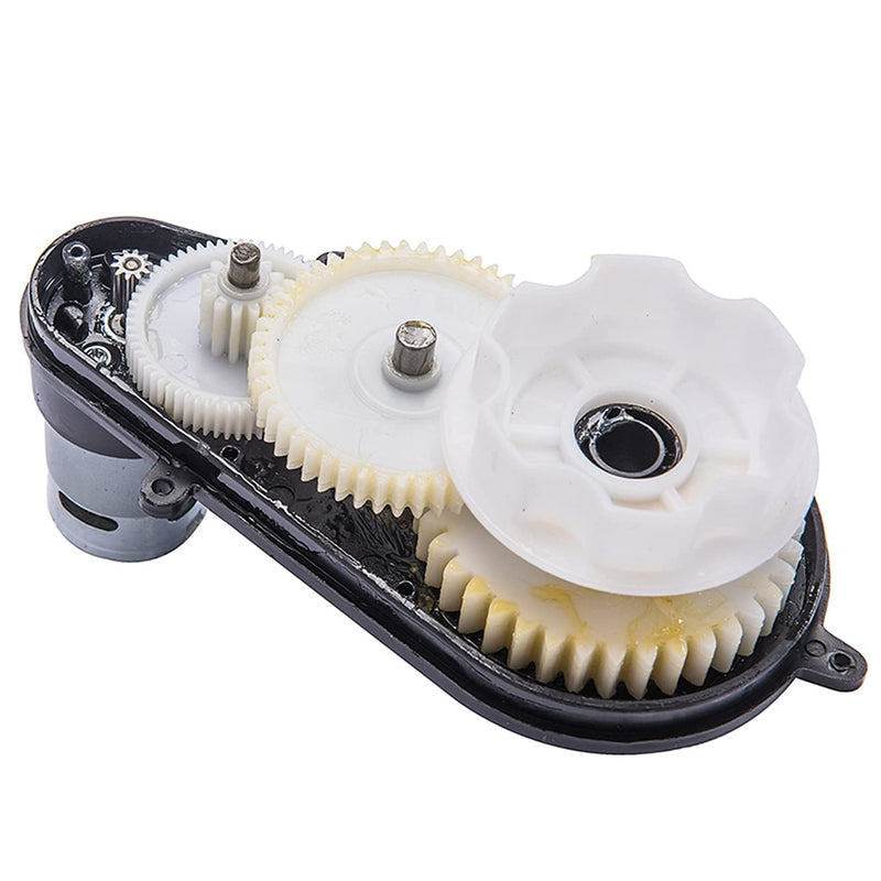 [Australia - AusPower] - jiaruixin 12V550 40000RPM DC Motor Gearbox, Suitable for Children's Riding SUV Accessories, High-Speed RS550 12V High Torque Motor Gearbox, for Children Riding Toy Replacement Parts 