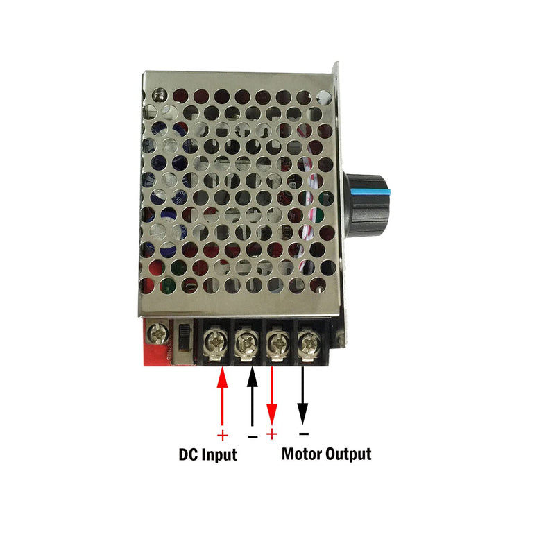 [Australia - AusPower] - Proshopping DC 7-70V 30A PWM Motor Speed Controller, 12V 24V 36V 48V Mini Control Switch, Adjustable Regulator with 30 Amp Fusefor - for Electric Motor, Brush Car, Generator, Fan, Powerwheels 
