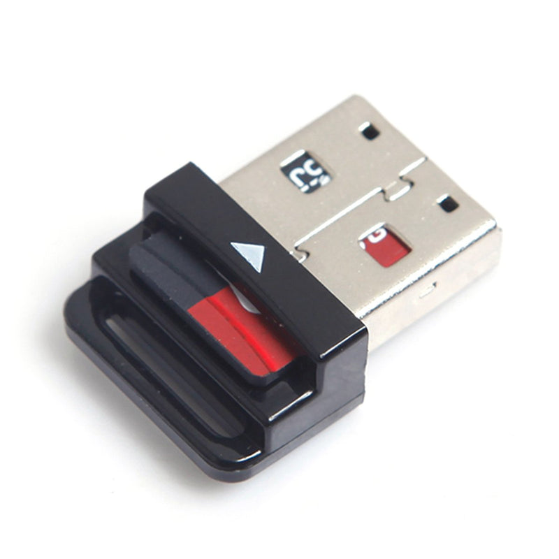 [Australia - AusPower] - ChenYang USB 2.0 to Micro SD T-Flash TF M2 Card Reader for Mobile Phone and Tablet Black Mini Size 