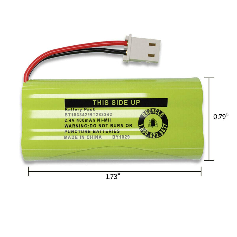 [Australia - AusPower] - 2-Pack Cerepros BT183342 BT283342 Battery Packs for VTech Cordless Phone 