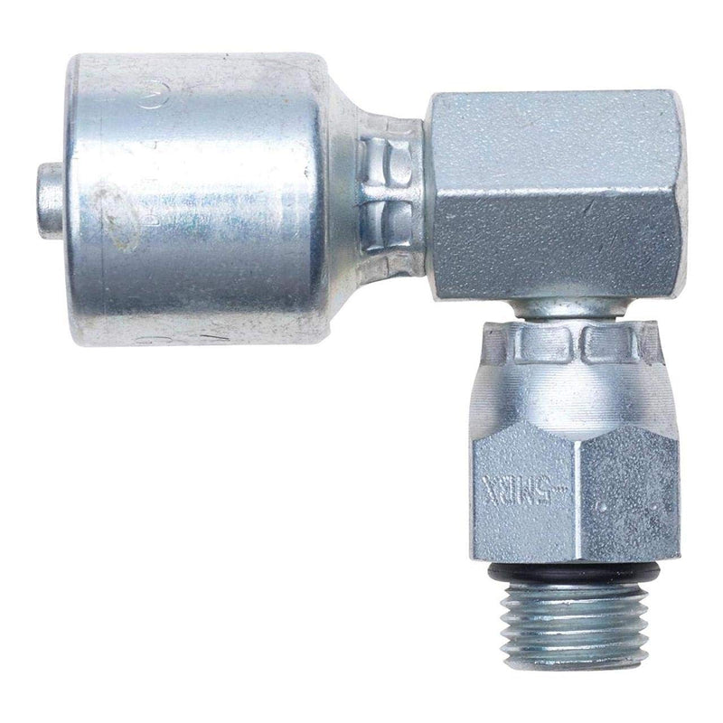 [Australia - AusPower] - Gates G25123-0406 Male O-Ring Boss Swivel - 90 Block (MegaCrimp) 