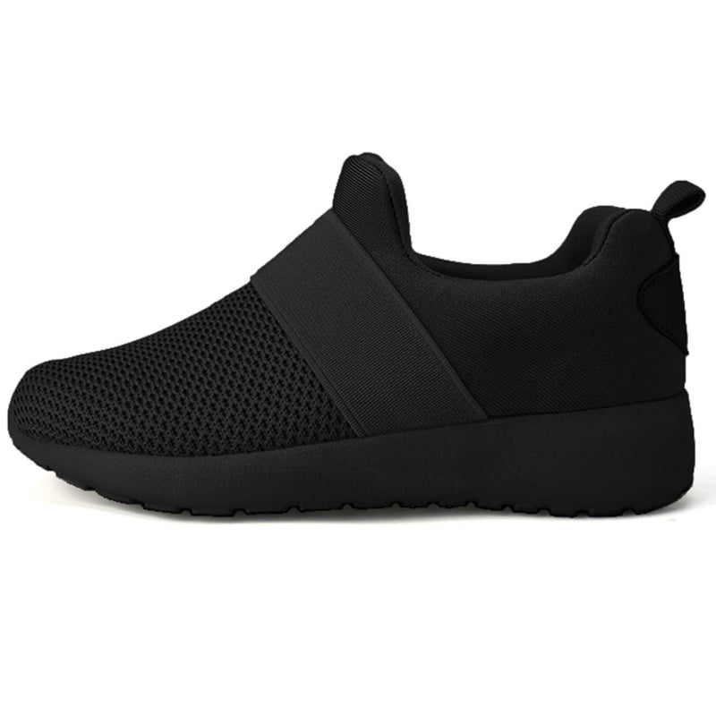 [Australia - AusPower] - QIJGS Toddler/Little Kid Boys Girls Shoes Running Sneakers Athletic Tennis Walking Shoes 5 Toddler Black 